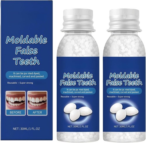2pcs temporary tooth repair - 2pcs,