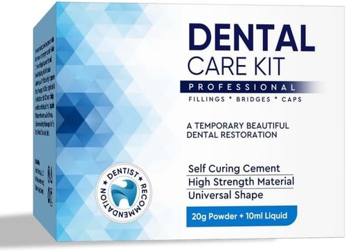 Temporary tooth filling repair - temporary,