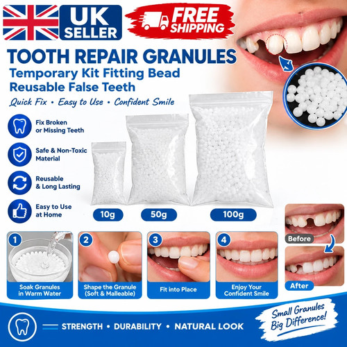 100g tooth repair - 10/50/100g,
