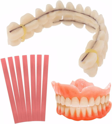 Denture repair kit for - repair,