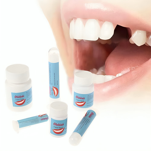Temporary tooth gap filling - temporary,