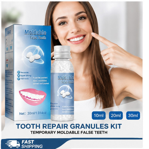 Tooth repair granules - tooth,