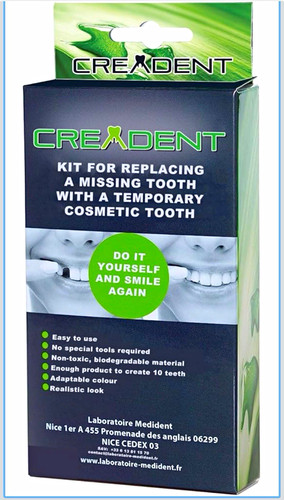 Creadent temporary tooth - creadent,