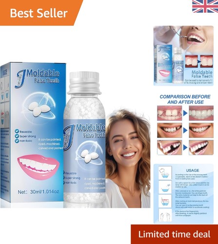Eco friendly temporary tooth - temporary,