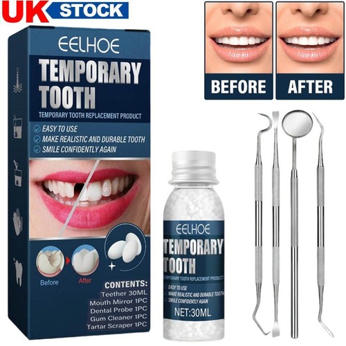 Temporary tooth filling repair - temporary,