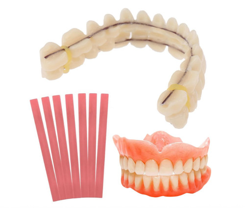 Denture repair kit for - kit, missing