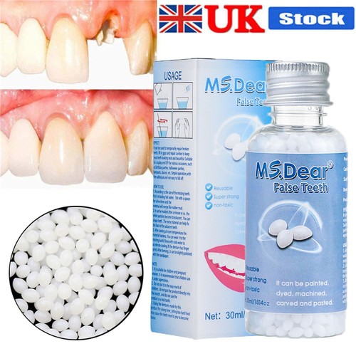 Temporary teeth tooth repair - temporary,