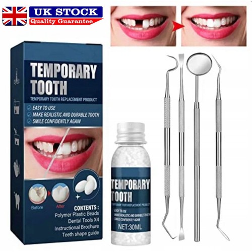 Temporary tooth filling repair - temporary,