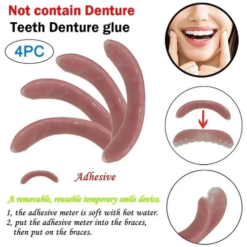 4pcs temporary smile comfort - temporary,